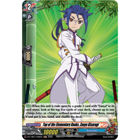 Vanguard_TCG_card_DZ-TB01_H59EN_H_Top_of_the_Elementary_Ranks_Zanya_Kisaragi_Future_Card_Buddyfight