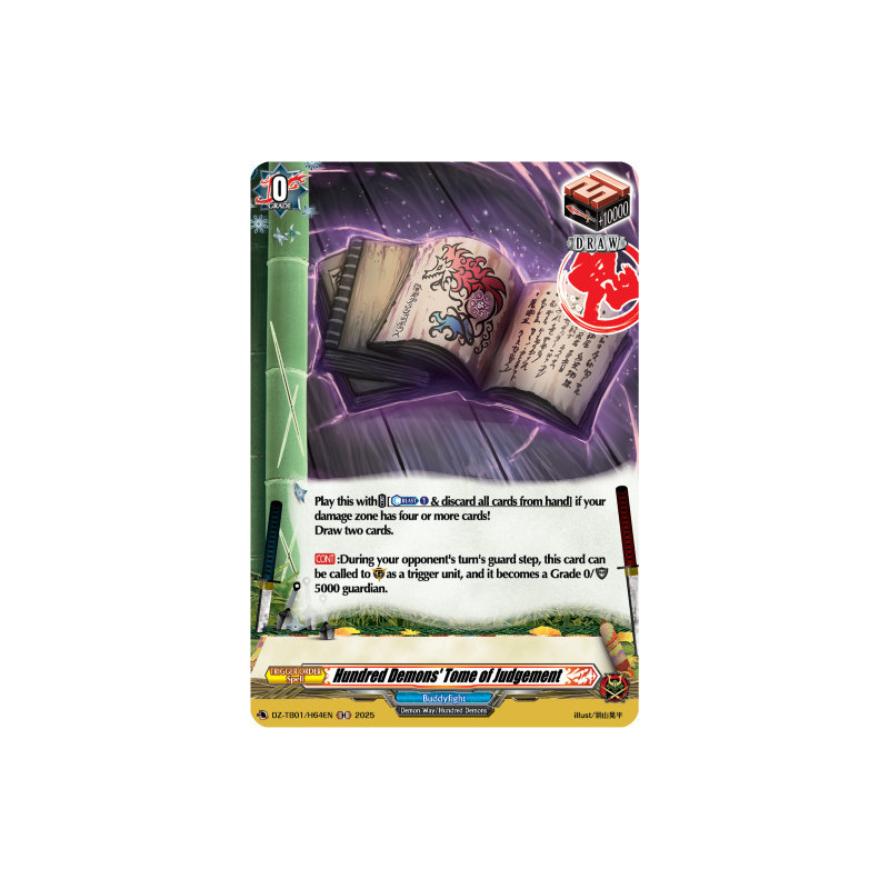 Vanguard_TCG_card_DZ-TB01_H64EN_H_Hundred_Demons_Tome_of_Judgement_Future_Card_Buddyfight