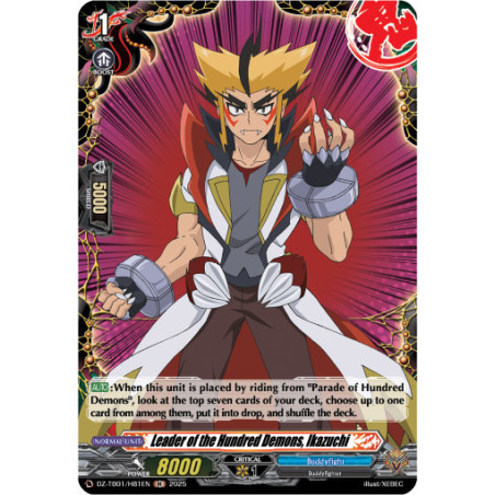 Vanguard_TCG_card_DZ-TB01_H81EN_H_Leader_of_the_Hundred_Demons_Ikazuchi_Future_Card_Buddyfight