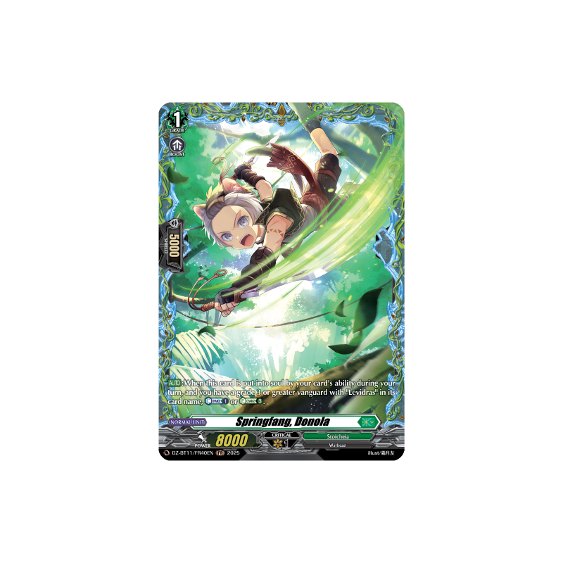 Vanguard_TCG_card_DZ-BT11_FR40EN_FR_Springfang_Donola_Symphony_of_Might_Bloom
