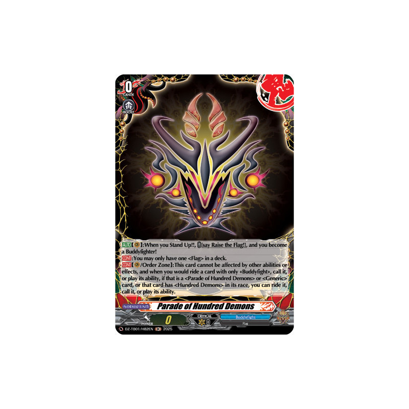 Vanguard_TCG_card_DZ-TB01_H82EN_H_Parade_of_Hundred_Demons_Future_Card_Buddyfight