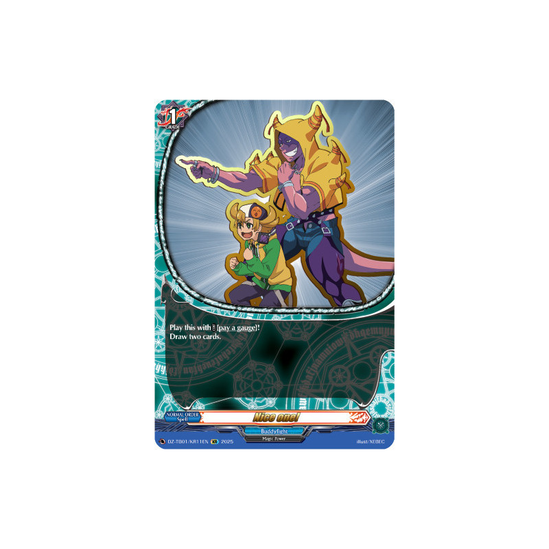 Vanguard_TCG_card_DZ-TB01_KR11EN_KR_Nice_one_Future_Card_Buddyfight