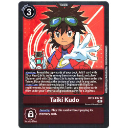 Digimon_TCG_BT10-087_Taiki_Kudo_Rare_Xros_Encounter_Card_Game