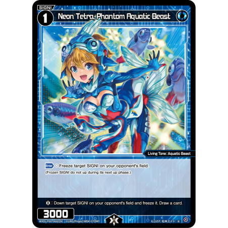 Vanguard_TCG_card_WXDI-P00-068[EN]_R_Neon_Tetra_Phantom_Aquatic_Beast_INTERLUDE_DIVA