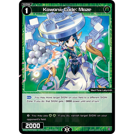 Vanguard_TCG_card_WXDI-P00-076[EN]_C_Kawanii_Code_Maze_INTERLUDE_DIVA