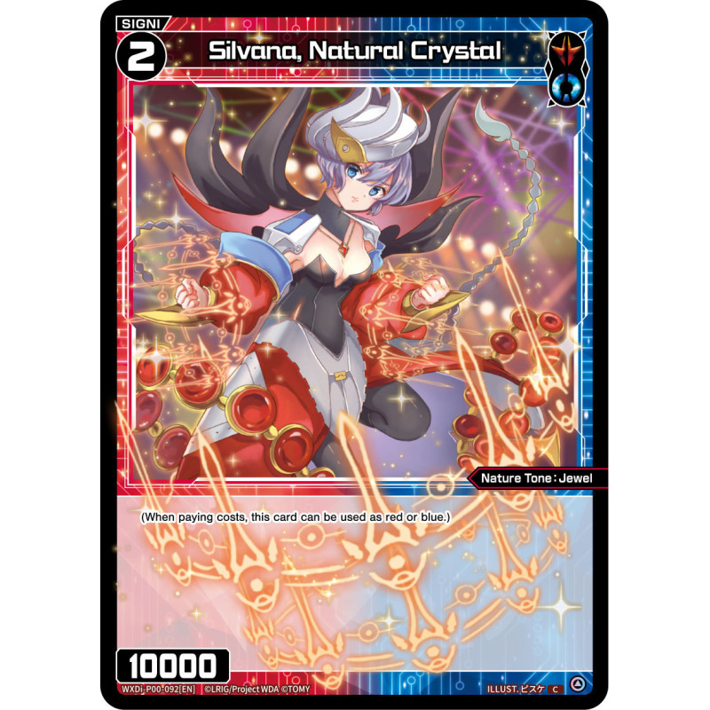 Vanguard_TCG_card_WXDI-P00-092[EN]_C_Silvana_Natural_Crystal_INTERLUDE_DIVA
