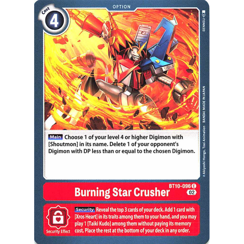 Digimon_TCG_BT10-096_Burning_Star_Crusher_Common_Xros_Encounter_Card_Game