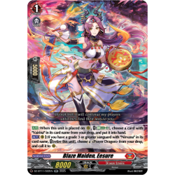 Vanguard_TCG_card_DZ-BT11_022EN_RR_Blaze_Maiden_Eesure_Symphony_of_Might_Bloom