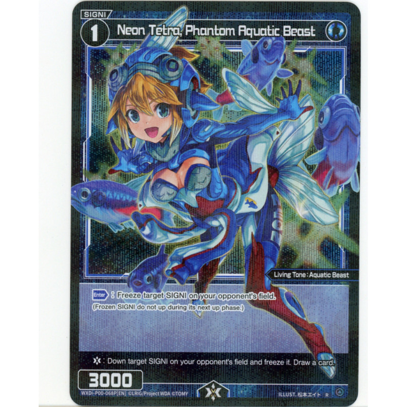 Vanguard_TCG_card_WXDI-P00-068P[EN]_P-R_Neon_Tetra_Phantom_Aquatic_Beast_INTERLUDE_DIVA