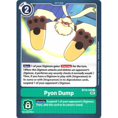 Digimon_TCG_BT10-102_Pyon_Dump_Common_Xros_Encounter_Card_Game