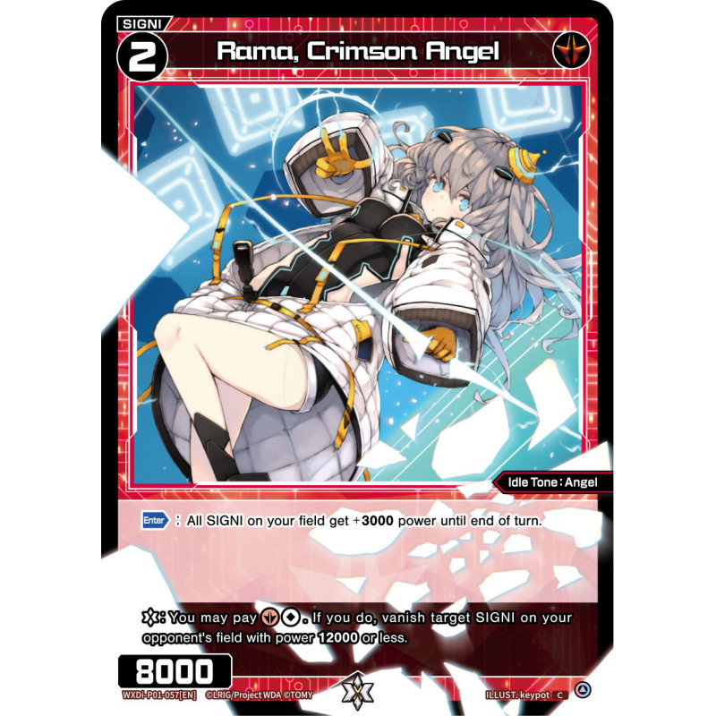 Vanguard_TCG_card_WXDI-P01-057[EN]_C_Rama_Crimson_Angel_INTERLUDE_DIVA