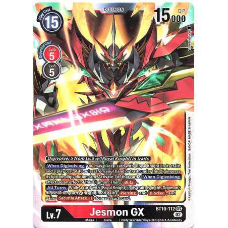Digimon_TCG_BT10-112_Jesmon_GX_Secret_Rare_Xros_Encounter_Card_Game