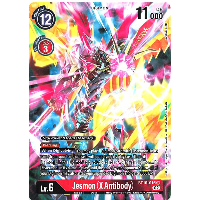 Digimon_TCG_BT10-016_Jesmon_(X_Antibody)_Alternative_Art_Xros_Encounter_Card_Game