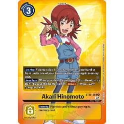 Digimon_TCG_BT10-089_Akari_Hinomoto_Alternative_Art_Xros_Encounter_Card_Game