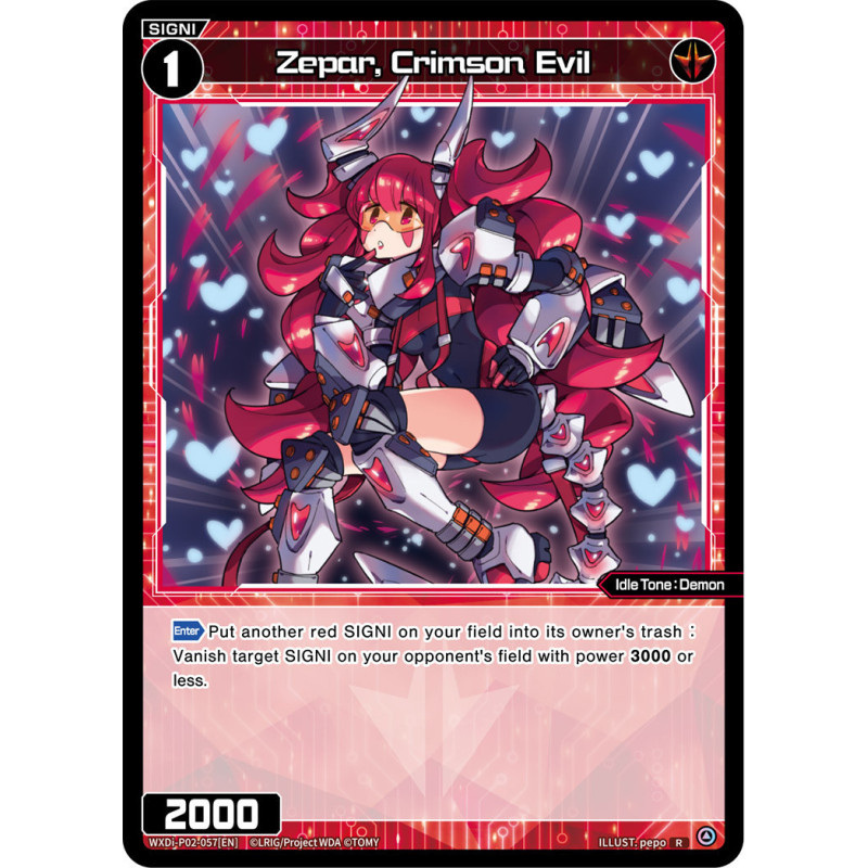Vanguard_TCG_card_WXDi-P02-057[EN]_R_Zepar_Crimson_Evil_INTERLUDE_DIVA