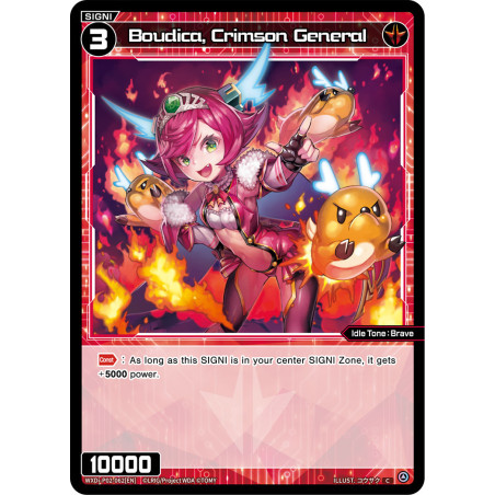 Vanguard_TCG_card_WXDi-P02-062[EN]_C_Boudica_Crimson_General_INTERLUDE_DIVA