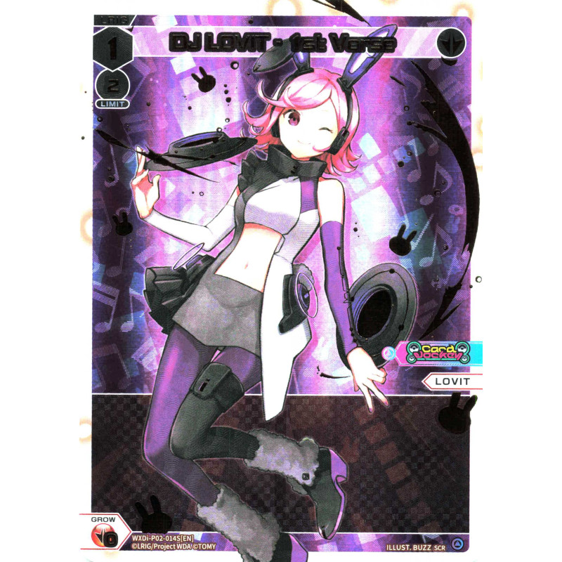 Vanguard_TCG_card_WXDi-P02-014S[EN]_SCR_DJ_LOVIT_-_1st_Verse_INTERLUDE_DIVA