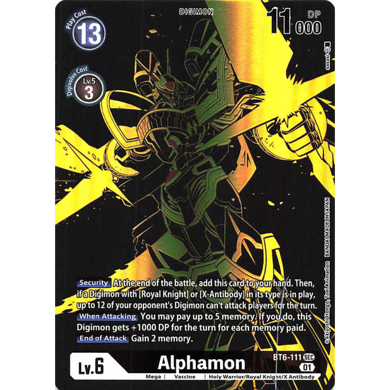 Digimon_TCG_BT10_BT6-111_AA_AlphamonAlternative_Art_Xros_Encounter_Card_Game