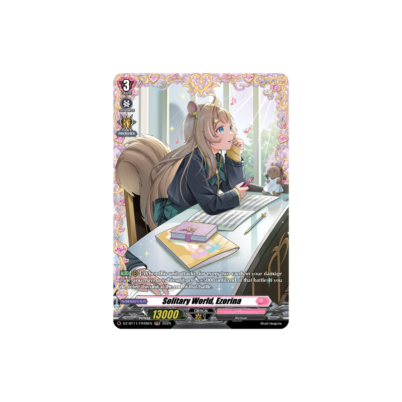 Vanguard_TCG_card_DZ-BT11_FR46EN_FR_Solitary_World_Ezorina_Symphony_of_Might_Bloom