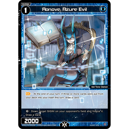 Vanguard_TCG_card_WXDi-P03-065[EN]_C_Ronove_Azure_Evil_INTERLUDE_DIVA