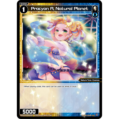 Vanguard_TCG_card_WXDi-P03-090[EN]_C_Procyon_A_Natural_Planet_INTERLUDE_DIVA