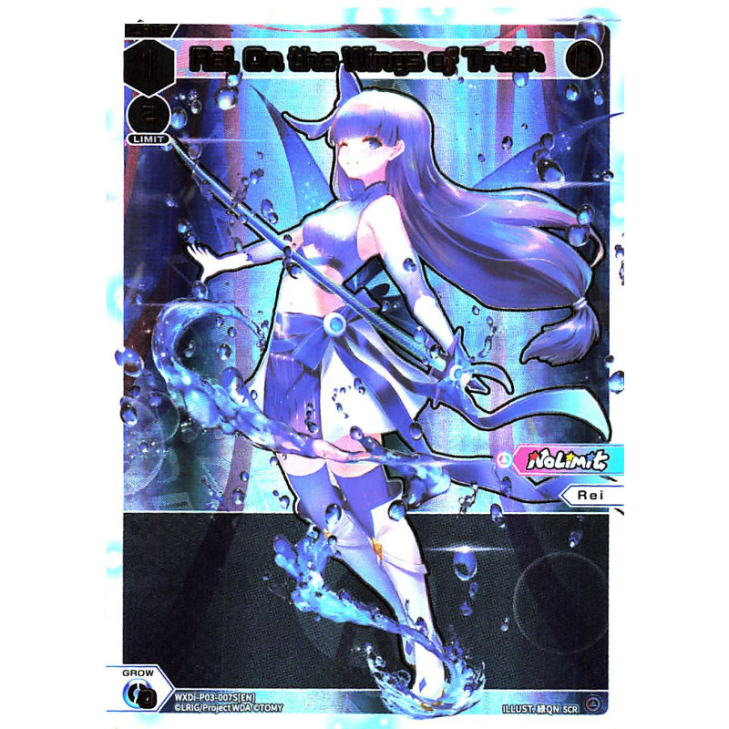 Vanguard_TCG_card_WXDi-P03-007S[EN]_SCR_L_Rei_On_the_Wings_of_Truth_INTERLUDE_DIVA