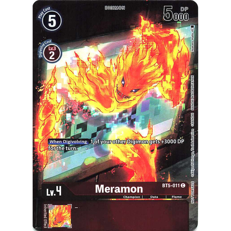 Digimon_TCG_BT10_BT5-011_AA_MeramonAlternative_Art_Xros_Encounter_Card_Game