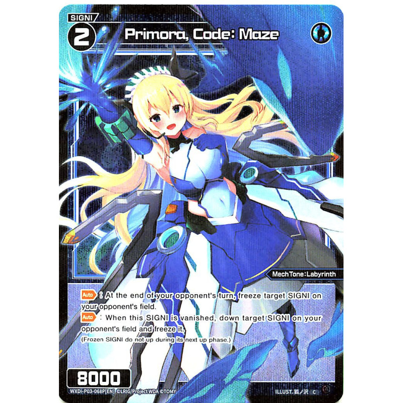 Vanguard_TCG_card_WXDi-P03-068P[EN]_P_C_Primora_Code_Maze_INTERLUDE_DIVA