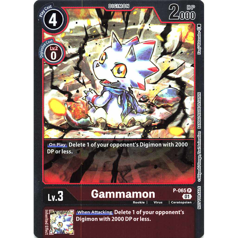 Digimon_TCG_BT10_P-065_AA_GammamonAlternative_Art_Xros_Encounter_Card_Game