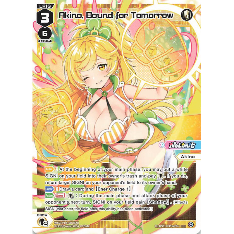 Vanguard_TCG_card_WXDi-P04-007[EN]_L_Akino_Bound_for_Tomorrow_INTERLUDE_DIVA