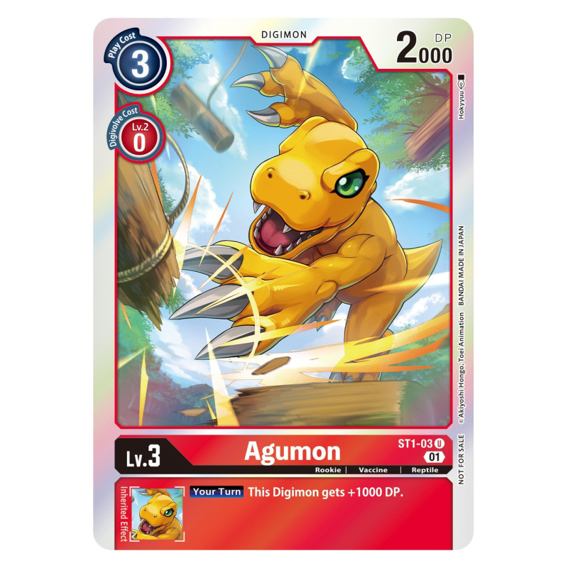 Digimon_TCG_BT10_ST1-03_AA_AgumonAlternative_Art_Xros_Encounter_Card_Game