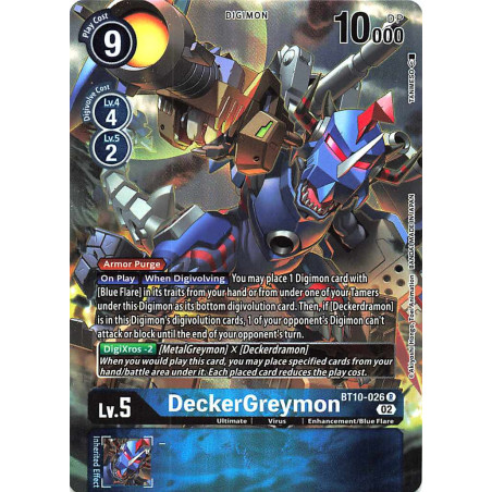 Digimon_TCG_BT10-026_AA_DeckerGreymon_Alternative_Art_Xros_Encounter_Card_Game