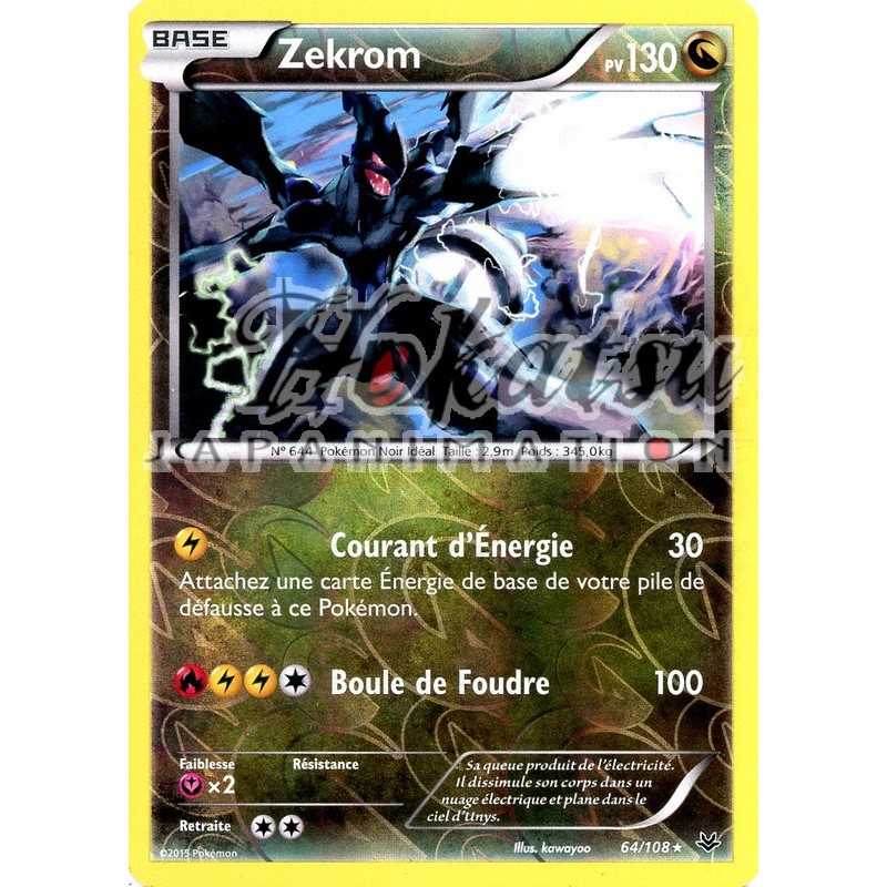 Zekrom - XY: Roaring Skies - Pokemon
