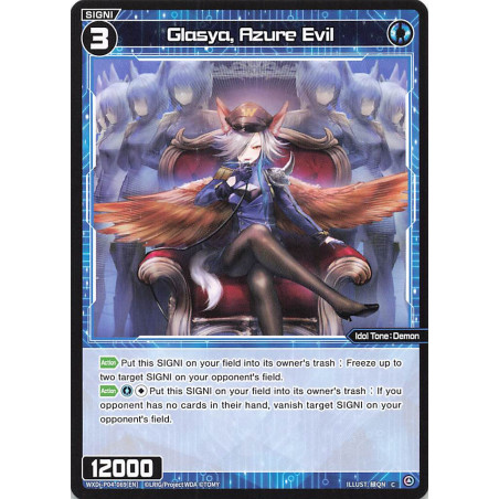Vanguard_TCG_card_WXDi-P04-069[EN]_C_Glasya_Azure_Evil_INTERLUDE_DIVA