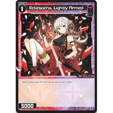 Vanguard_TCG_card_WXDi-P04-089[EN]_C_Eckesachs_Lightly_Armed_INTERLUDE_DIVA