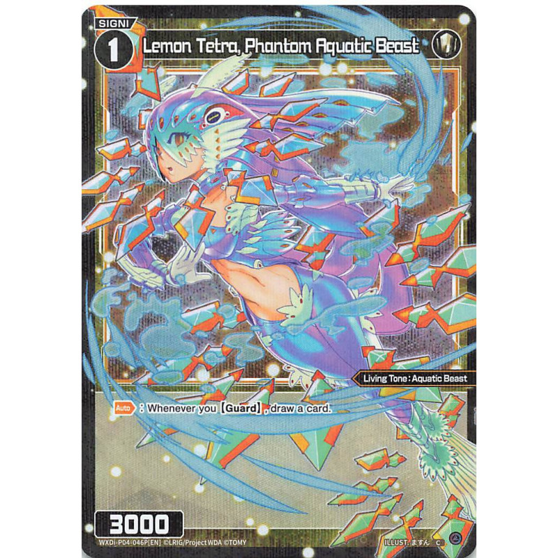 Vanguard_TCG_card_WXDi-P04-046P[EN]_C(P)_Lemon_Tetra_Phantom_Aquatic_Beast_INTERLUDE_DIVA