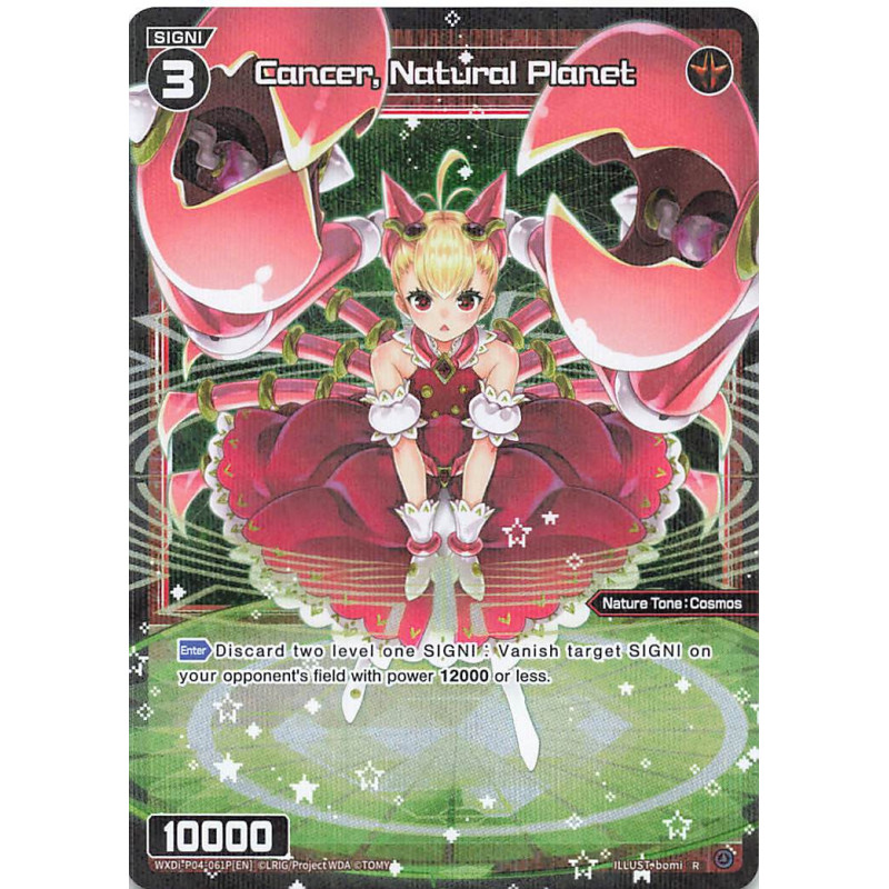 Vanguard_TCG_card_WXDi-P04-061P[EN]_R(P)_Cancer_Natural_Planet_INTERLUDE_DIVA