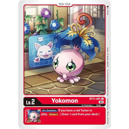 Digimon_TCG_BT11-001_YokomonCommon_Dimensional_Phase_Card_Game