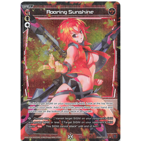 Vanguard_TCG_card_WXDi-P04-062P[EN]_R(P)_Roaring_Sunshine_INTERLUDE_DIVA