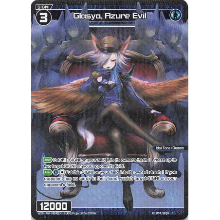 Vanguard_TCG_card_WXDi-P04-069P[EN]_C(P)_Glasya_Azure_Evil_INTERLUDE_DIVA