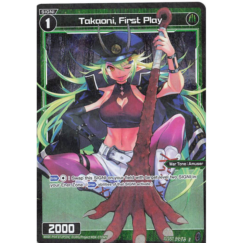 Vanguard_TCG_card_WXDi-P04-072P[EN]_R(P)_Takaoni_First_Play_INTERLUDE_DIVA