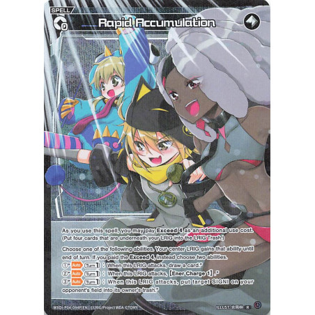 Vanguard_TCG_card_WXDi-P04-094P[EN]_R(P)_Rapid_Accumulation_INTERLUDE_DIVA