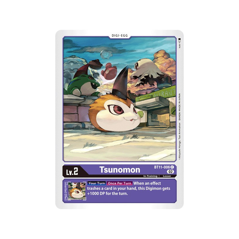 Digimon_TCG_BT11-006_TsunomonCommon_Dimensional_Phase_Card_Game