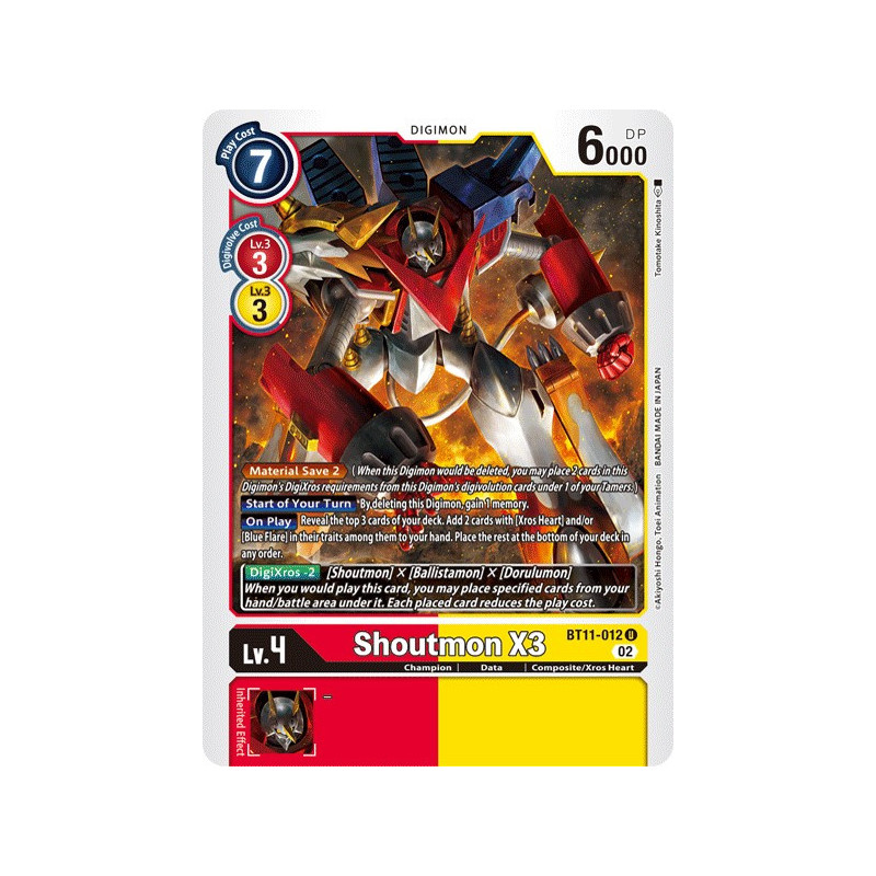 Digimon_TCG_BT11-012_Shoutmon_X3Uncommon_Dimensional_Phase_Card_Game