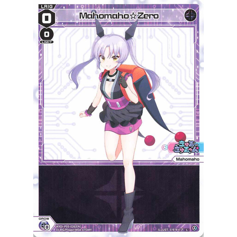 Vanguard_TCG_card_WXDi-P05-026[EN]_L_Mahomaho☆Zero_INTERLUDE_DIVA