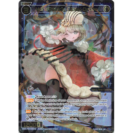 Vanguard_TCG_card_WXDi-P05-039[EN]_SR_Honeyto_Ice_Code_Order_INTERLUDE_DIVA