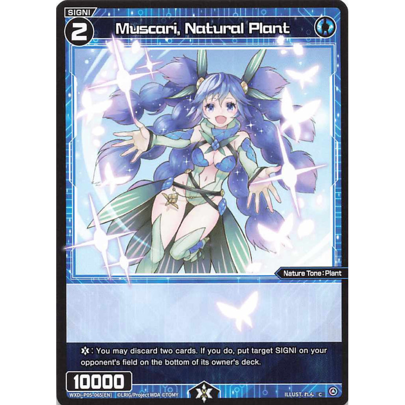 Vanguard_TCG_card_WXDi-P05-065[EN]_C_Muscari_Natural_Plant_INTERLUDE_DIVA