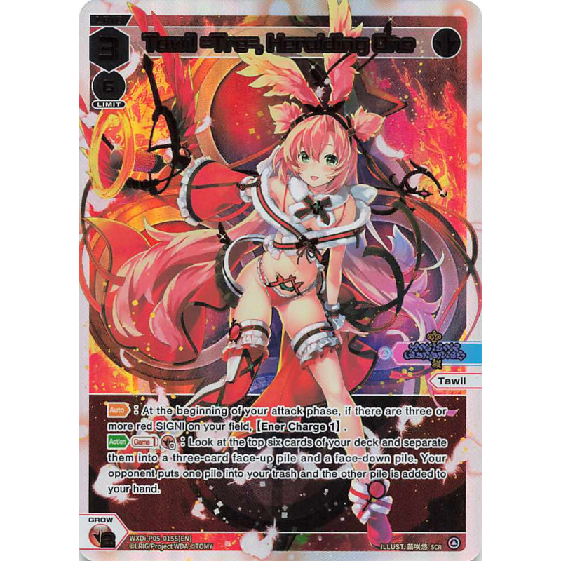 Vanguard_TCG_card_WXDi-P05-015S[EN]_SCR_Tawil_Tre_Heralding_One_INTERLUDE_DIVA