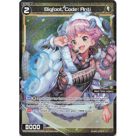 Vanguard_TCG_card_WXDi-P05-050P[EN]_P-C_Bigfoot_Code_Anti_INTERLUDE_DIVA