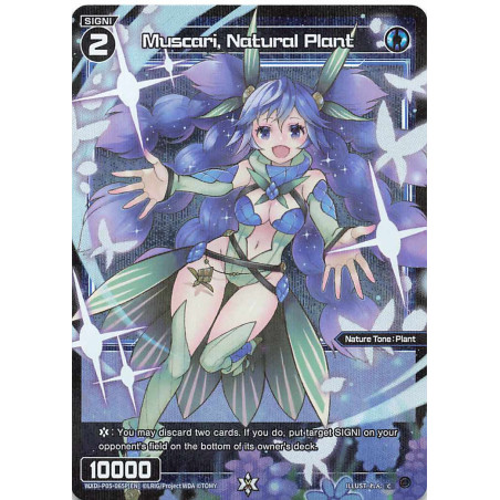 Vanguard_TCG_card_WXDi-P05-065P[EN]_P-C_Muscari_Natural_Plant_INTERLUDE_DIVA